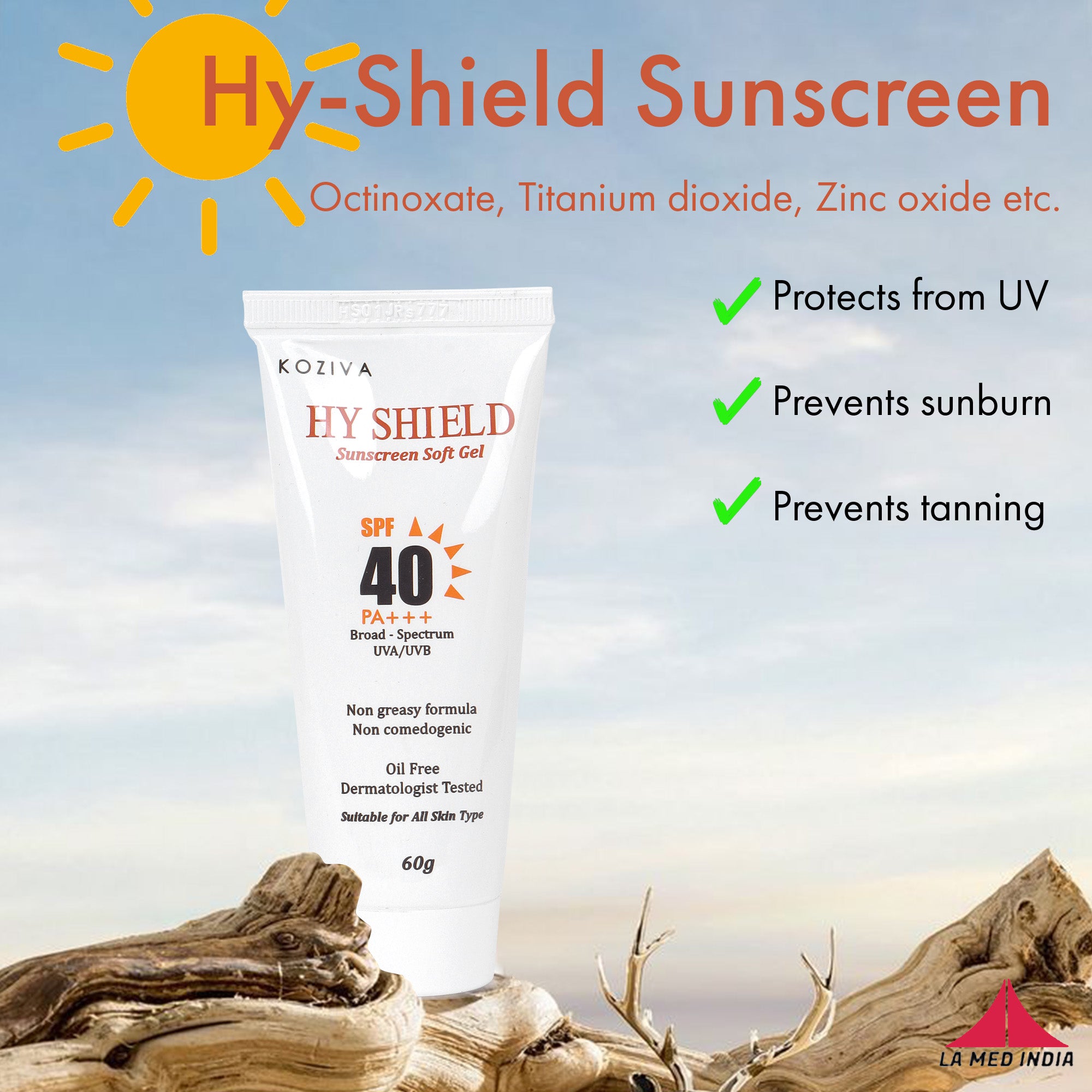 Hy-Shield Sunscreen – La Med India