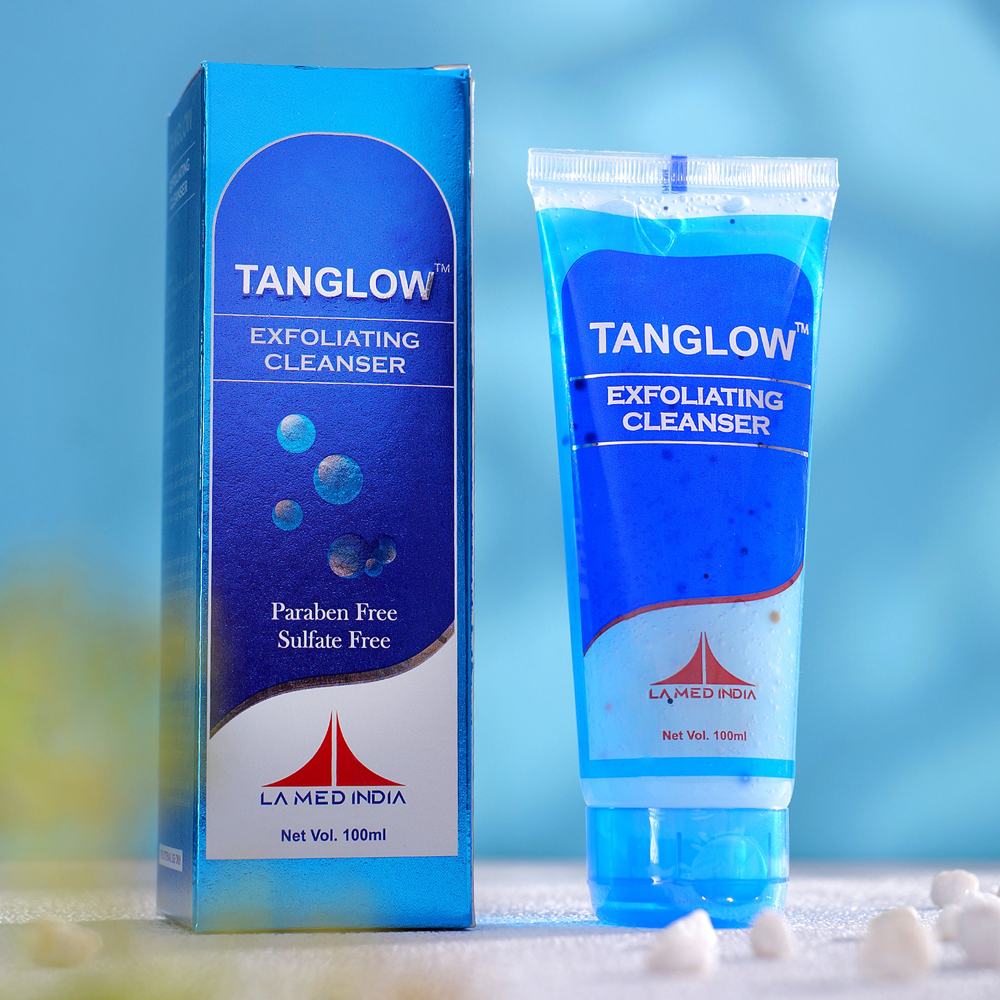 TANGLOW EXFOLIATING FACE WASH
