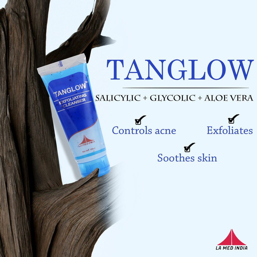 TANGLOW EXFOLIATING FACE WASH